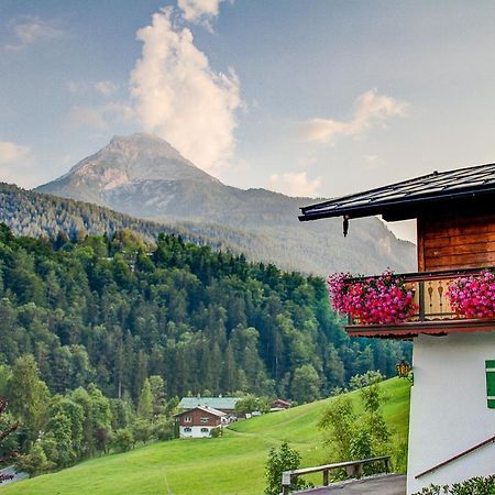 Ferienwohnung Wiesenlehen Bischofswiesen Exterior foto