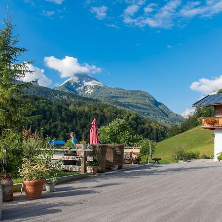 Ferienwohnung Wiesenlehen Bischofswiesen Exterior foto