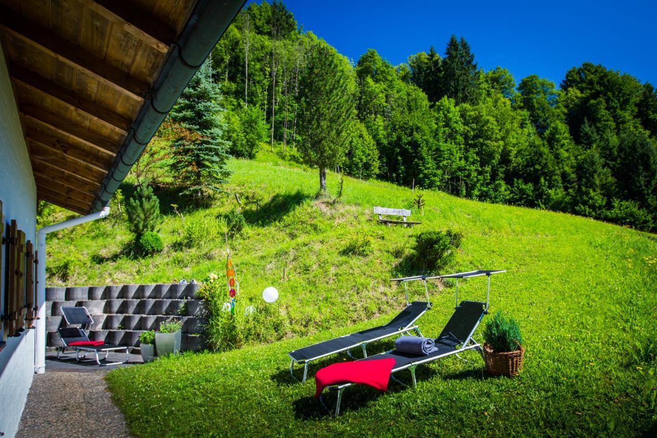 Ferienwohnung Wiesenlehen Bischofswiesen Exterior foto