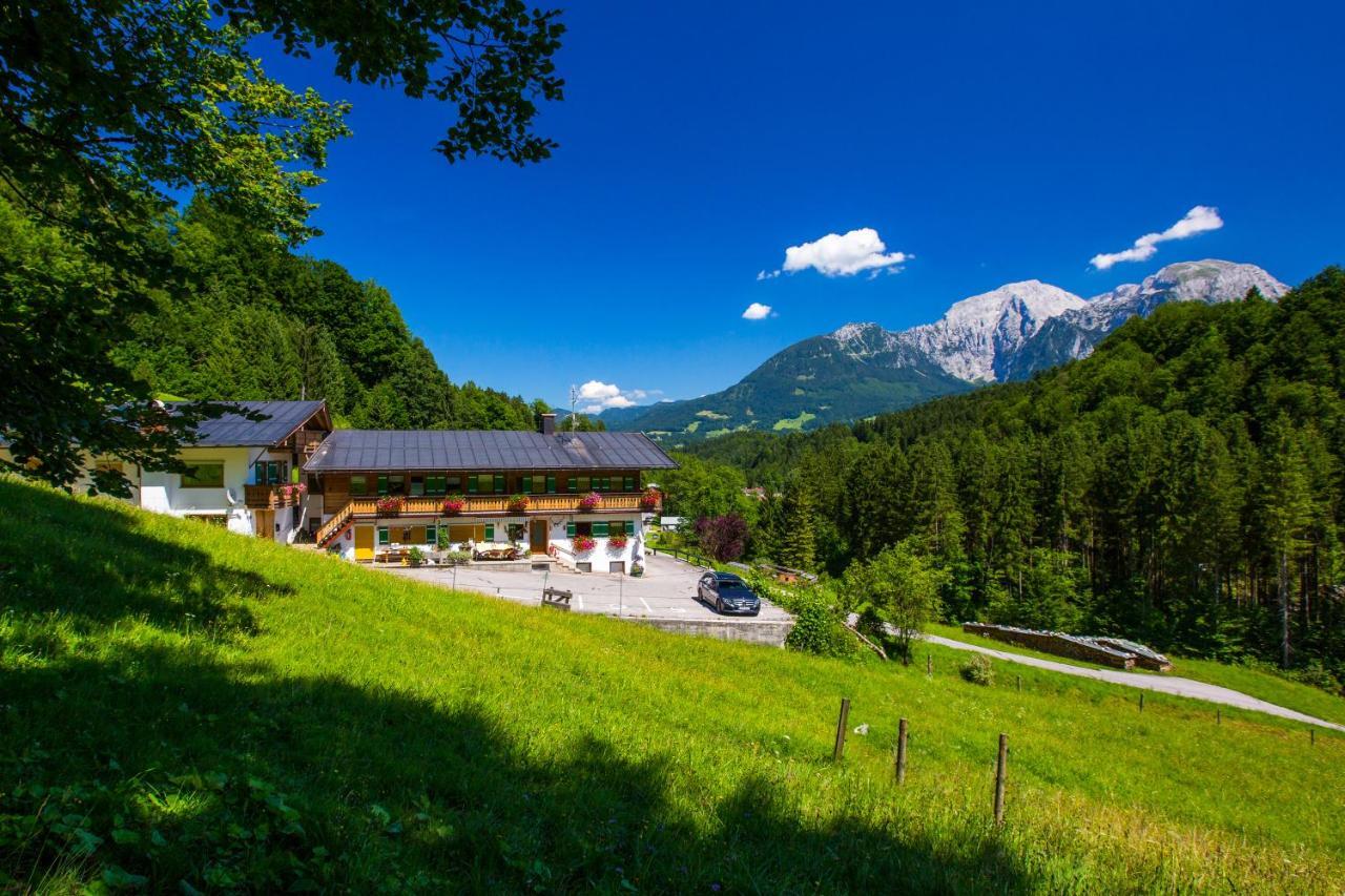 Ferienwohnung Wiesenlehen Bischofswiesen Exterior foto